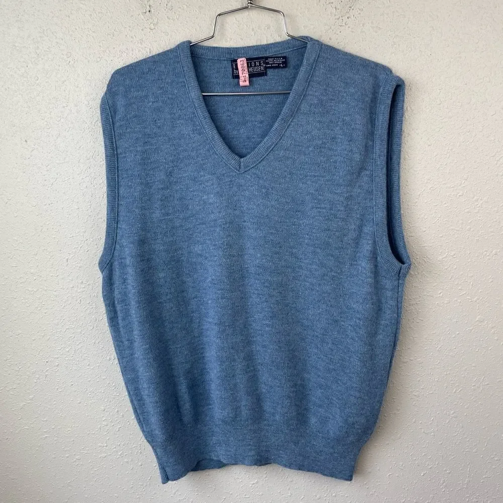 Editions by Van Heusen Sleeveless V-Neck Sweater Size L EUC